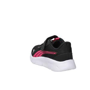 Puma Kids Sneakers <b>Black</b> Fuchsia White 35 <b>Velcro</b> Closure Running <b>Shoes</b> - Product Image 2