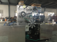 Machine d'emballage automatique en cellophane pour boîtes cosmétiques en film BOPP PVC, 10-40 sacs/min, pour le thé, les aliments et les articles de première nécessité