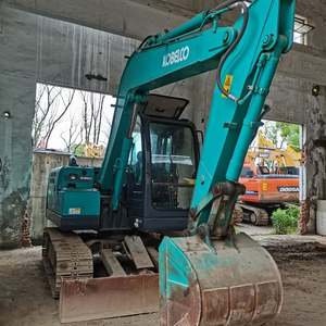 90% nuevo Original Japón usado KOBELCO SK 75 excavadora sobre orugas Tecnología japonesa maquinaria de segunda mano China bomba de motor PLC - Product Image 2