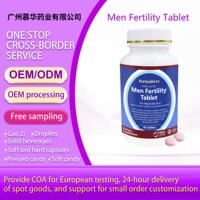 Exportation transfrontalière de comprimés de fertilité masculine, complément alimentaire, 60 comprimés, vente directe d'usine, support OEM