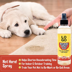 Spray de dressage pour animaux de compagnie de marque privée Correcteur de ne pas uriner Spray pour chiens Not Here Autres produits de dressage et de comportement pour animaux de compagnie - Product Image 2