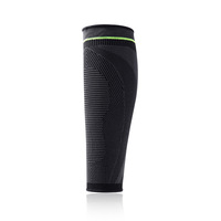 Couvre-jambes personnalisés en tissage 3D de couleur unie Sports de plein air Basketball Manchon de compression pour mollets larges Produit de sécurité pour le fitness