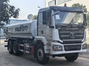Camión Cisterna de Agua SHACMAN 6X4 de 15000L para Limpieza de Carreteras y Saneamiento Urbano - Product Image 4