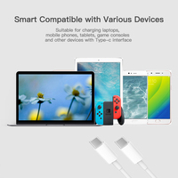 UUTEK-Cable de carga rápida de cobre puro 5A, cable USB C a USB C para ordenadores portátiles y teléfonos, blanco, 100W, tipo C, cable de datos