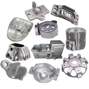 Die Casting Parts Aluminum Die Casting Case Parts Zinc Alloy Aluminum Alloy Metal Al-Mg Die Casting Housing Part