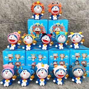 Meilleures ventes 12 pièces/ensemble Figurines de jouets en boîte Anime Doraean <span class=keywords><strong>Zodiac</strong></span> Tinker Bell Robot Cat pour cadeaux Boîte mystère à l'aveugle - Product Image 2