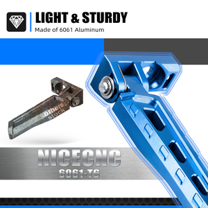 NICECNC Blocs de tension de chaîne en aluminium et repose-pieds arrière pour Surron Light Bee X S L1E Segway X260 Sur-ron Sur Ron Pièce de vélo - Product Image 3
