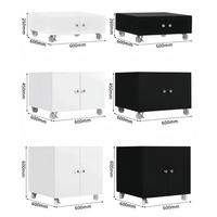 Meubles de bureau, support multifonctionnel en métal pour photocopieur, armoire pour photocopieur, support mobile pour imprimante avec roulettes
