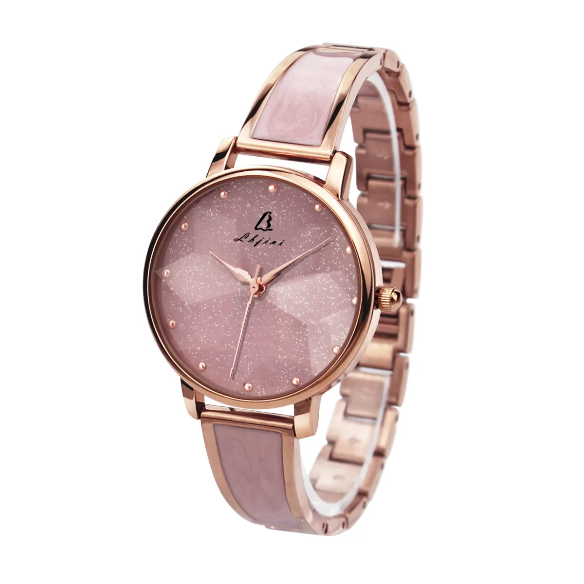 卸売価格ファッションジュネーブレディースクォーツ時計新しいトレンディな合金女性手時計カスタムロゴwww.xxxcom腕時計