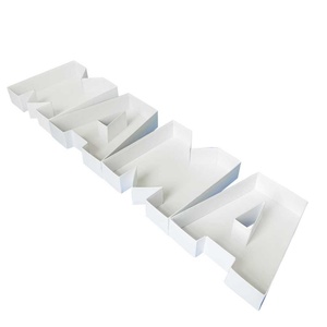 กล่องของขวัญรูปตัวอักษร MAMA แบบเติมได้ รูปดอกไม้สตรอว์เบอร์รี่ ทำจากกระดาษแข็ง สำหรับวันแม่ - Product Image 4