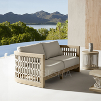 Nouvelle conception, meilleur prix, ensemble de meubles de jardin d'extérieur, ensemble de salle à manger en teck, chaise en rotin canné