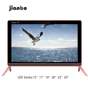 Jianbo LED LCD 19 24 inch ATV DVB-T2S2 isdb bình thường <span class=keywords><strong>TV</strong></span> nhà máy giá rẻ giá 24 inch thông minh <span class=keywords><strong>TV</strong></span> - Product Image 2