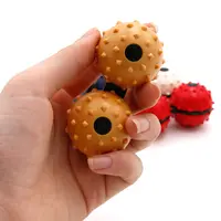 Tri Spinner Fidget Toy Massage Ball Rotary Gyro finger Toy cinétique lcrosse Ball anti-Stress Hand Spinner Figet Toy box