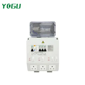 YOGU Ready Board Petite carte de distribution d'énergie avec lumière LED de cloison pour le Ghana