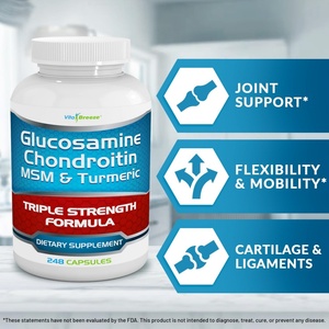 Complément Personnalisé Glucosamine Chondroïtine avec MSM et Curcuma pour la Santé des Adultes – Capsules de Glucosamine Chondroïtine - Product Image 6