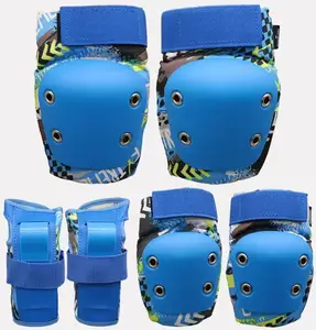 YSMLEアイスローラースケート保護具肘膝パッド子供大人手首安全ガードサイクリングライディングプロテクター