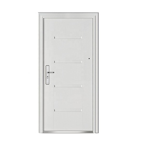 <span class=keywords><strong>Porte</strong></span> <span class=keywords><strong>d</strong></span>'<span class=keywords><strong>entrée</strong></span> en acier au design moderne et plat simple <span class=keywords><strong>Porte</strong></span> de sécurité en acier antivol à prix réduit - Product Image 6