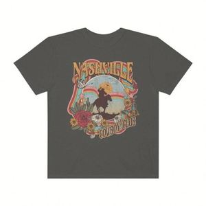 Tennessee Nashville Country Music 100% Cotton T-<b>Shirt</b> Loose Women Men New Design Pattern Custom Print <b>Shirts</b> - Product Image 4