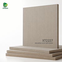 Panneau MDF décoratif linéaire de première qualité, écologique, résistant à l'humidité, imperméable, ignifuge, 18 mm, faible contraste, pour armoires, E0