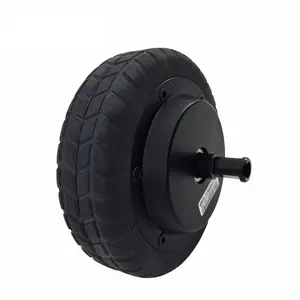 Zltech CE ROHS 5.5英寸24V 150W 3N.m 270RPM模式橡胶轮胎无刷DC轮毂电机，带橡胶轮胎，用于送货机器人