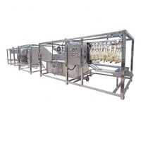 Abattoir mobile modulaire Eruis pour volailles, grande capacité, machine à plumer les poulets