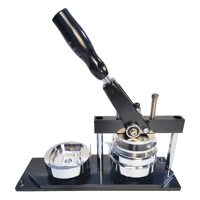 Kit de machine de fabrication d'aimant de réfrigérateur en forme de tête de chat + coupe-papier + 100 pièces de consommables magnétiques Machines de fabrication de boutons