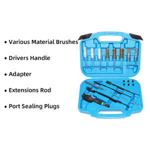 Kit d'outils de nettoyage des sièges d'injecteurs de moteurs <span class=keywords><strong>diesel</strong></span> universels 19 pièces avec tournevis - Product Image 3