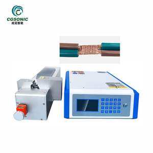 معدات لحام شبه آلية للكابلات السيارات والأجهزة المنزلية، آلة لحام الأسلاك بالموجات فوق الصوتية - Product Image 3