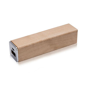 2020 mejor venta de 2600Mah Mini de madera de alta calidad caso Banco móvil de la energía para regalos de la promoción - Product Image 1
