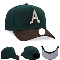 Nuevas Gorras de Alta Calidad con Visera Plana, Unisex, Ajustables, con Bordado 3D Personalizado, de Mezclilla y Terciopelo, Estilo Deportivo