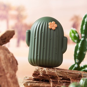 Cactus Soap Dish With Lid Drainable PP Material For Bathroom Student Dormitory Use - Product Image 4