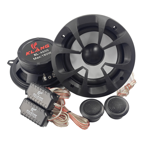 2 Ways Factory Wholesale Car Door Speakers Components Full Range RMS 30W 88DB 5 Inch 2-way Speakers