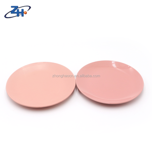 Ensembles de vaisselle en céramique de haute qualité vaisselle ronde de restaurant en porcelaine rose vaisselle et assiettes en céramique vaisselle Nouveaux produits - Product Image 4
