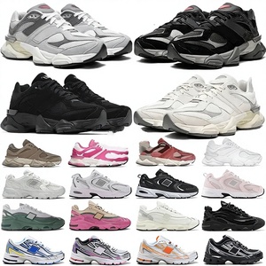 Nouvelles Chaussures Décontractées et Sportives 9060 en Cuir Véritable de Haute Qualité avec Amorti, Modèle 2025 – Baskets Tendance pour Hommes et Femmes (NB) - Product Image 1