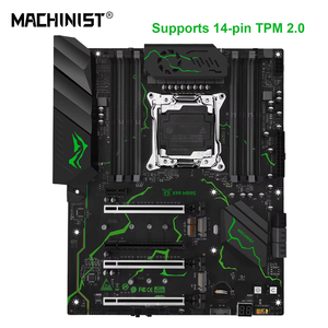 Machinis X99 MR9S ATX Motherboard,LGA 2011-3, Chipset C612, <span class=keywords><strong>RAM</strong></span> <span class=keywords><strong>DDR4</strong></span>, NVMe M.2, 2.0 TPM - Product Image 2