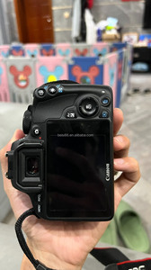 Appareil photo reflex numérique APS-C EOS <span class=keywords><strong>100D</strong></span>/<span class=keywords><strong>Rebel</strong></span> SL1/Kiss X7 avec capteur CMOS 18,0 MP, appareil photo pas cher avec carte SD - Product Image 4