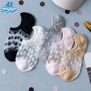 卸売夏若い女の子の足首レース超薄型女性透明ファッショントレンド学生ソックスかわいいスタイル新しい - Product Image 1