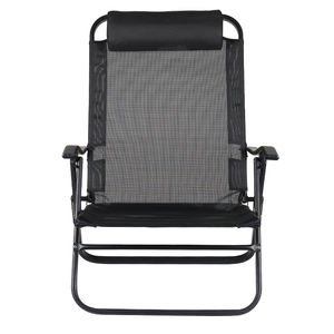 Silla de Camping Plegable de Malla Ultraligera con Respaldo Ajustable y Estructura de Acero de Alta Calidad para Exteriores - Product Image 2