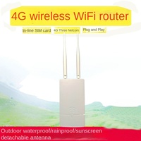 Routeur industriel sans fil SIM Unicom Telecom Mobile Broadband WiFi 802.11b/g/n pour l'extérieur Carte 4G Surveillance AP Modèle S-1080 4