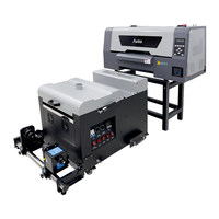 Imprimante DTF A3 Epson XP600, machine de transfert thermique direct sur film avec secoueur de poudre et four de séchage pour l'impression sur t-shirts