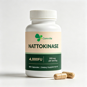 Capsules de Nattokinase 4000FU Marque Blanche – Soutien Cardiaque – Extrait de Natto – Complément Alimentaire – Fabrication OEM en Vrac – 60 Comprimés Végétaux - Product Image 1