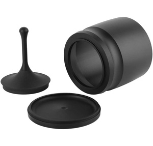 Conteneur de café en poudre en aluminium écologique de 58 mm, anneau doseur, entonnoir de pression, tasse doseuse, accessoires pour expresso - Product Image 1