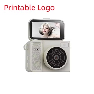 Nouvelles caméras compactes rétro en cuir ABS ultra légères, directes d'usine, avec écran rabattable, sangle en cuir, multifonctions - Product Image 1