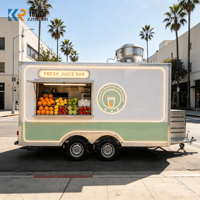 Remorque de restauration, Food Truck, Remorque alimentaire mobile, Cuisine de restauration rapide, Entreprise de traiteur commercial, Remorque barbecue