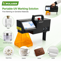 Machine de gravure et de marquage laser UV professionnelle 355nm 5W, graveur portable manuel de précision pour PCB, verre, plastique, système de codage QR