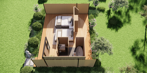 Casa de Nieve Ecológica, Domo Moderno Modular, Tiendas de Campaña para Exteriores que Ahorran Energía, Casas para Campamentos, Exposiciones y Resorts - Product Image 3