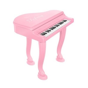 Pink <b>Electronic</b> <b>Keyboard</b> For Kids With Microphone And 3.5mm Aux Input - Product Image 6