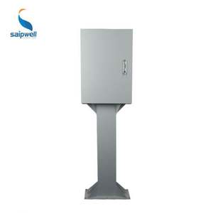 กล่องกันน้ำแบบตั้งพื้น Saipwell สำหรับเครื่องชาร์จ กล่องกระจายไฟฟ้าโลหะ พร้อมกุญแจรหัสสำหรับเครื่องชาร์จรถยนต์ไฟฟ้า - Product Image 1