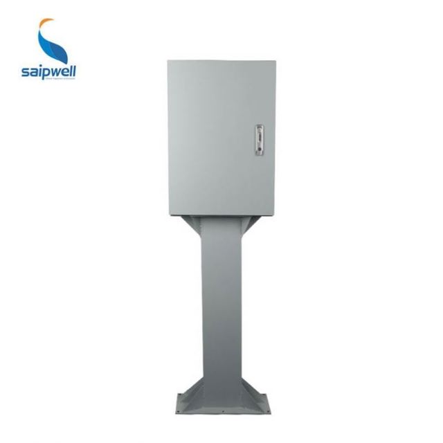 Saipwell Customized Floor-Stand Waterproof Box for Charger Metal Distribution Box With Combination Lock for EV Car Charger