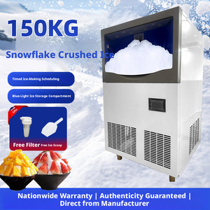 Commercial <b>Ice</b> Maker and Crusher 2 in 1 <b>Machine</b> 150kg/24h Automatic Making CE Certified 1. 2-in-1 Pr1. High-Volume Commercial Sn - Product Image 4